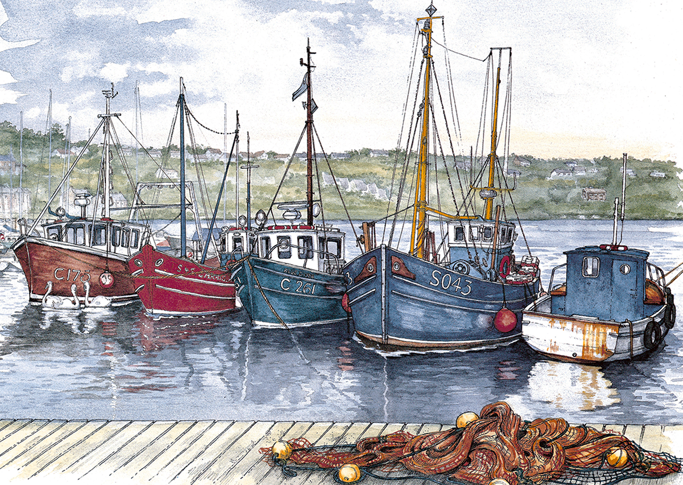 Kinsale fishing boats, Kinsale, Co. Cork