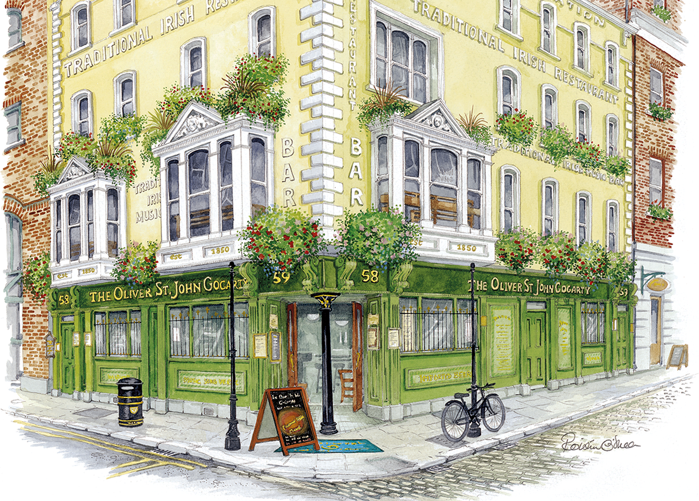 Oliver St John Gogarty’s, Temple Bar Dublin