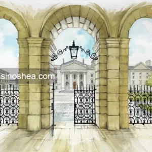 Trinity College Campanile Arches, Dublin