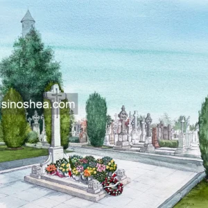 Michael Collin’s grave, Dublin