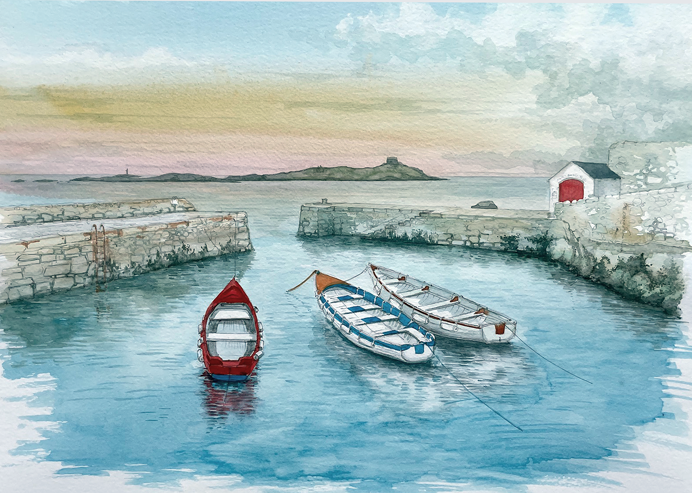 Coliemore Harbour, Co. Dublin