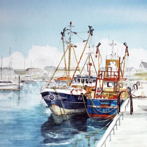 Fishing Boats at Kilmore Quay, Co. Wexford