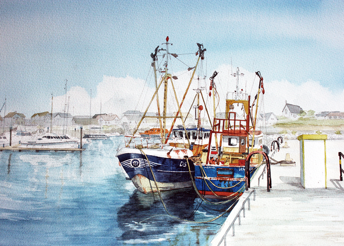 Fishing Boats at Kilmore Quay, Co. Wexford