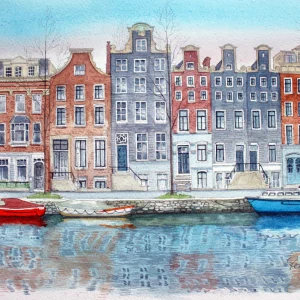 Canal Boats Amsterdam